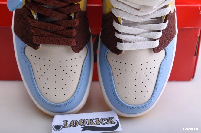 Rouge Jordan Fearless Air SE 1 Mid CU2803-200 Chateau x Maison 1021